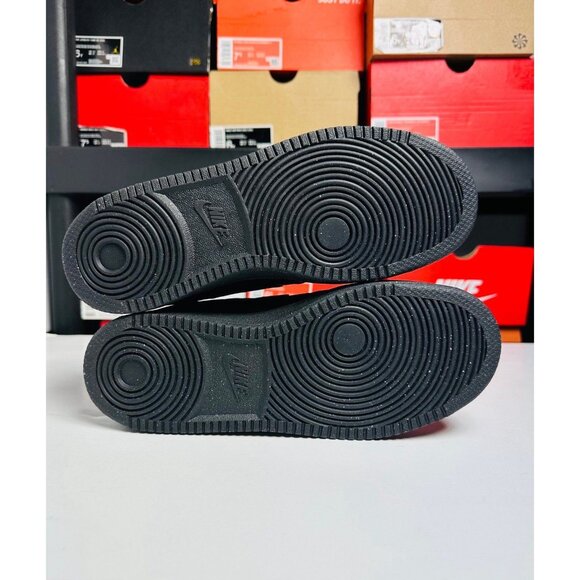 Nike Court Vision Low NN Triple Black Sneakers unisex DH2987-002 WMNS 7.5 MENS 6 - Picture 4 of 6